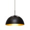 Besa Lighting Gordy Cord Pendant, Dark Bronze with Gold Reflector, Bronze, 1x60W Incandescent 1JT-GORDY-BR - alternate 1